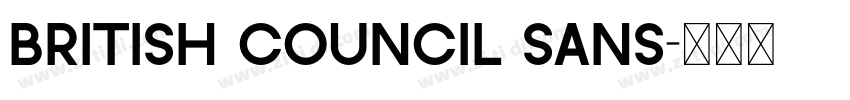 British Council Sans字体转换